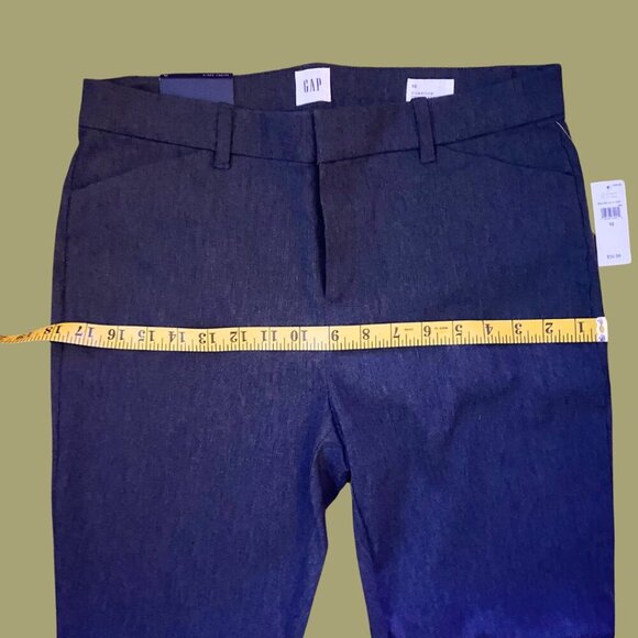 GAP Signature Skinny Ankle Dress Pants – Size 10 | Stretch Mid-Rise Charcoal - Picture 7 of 12